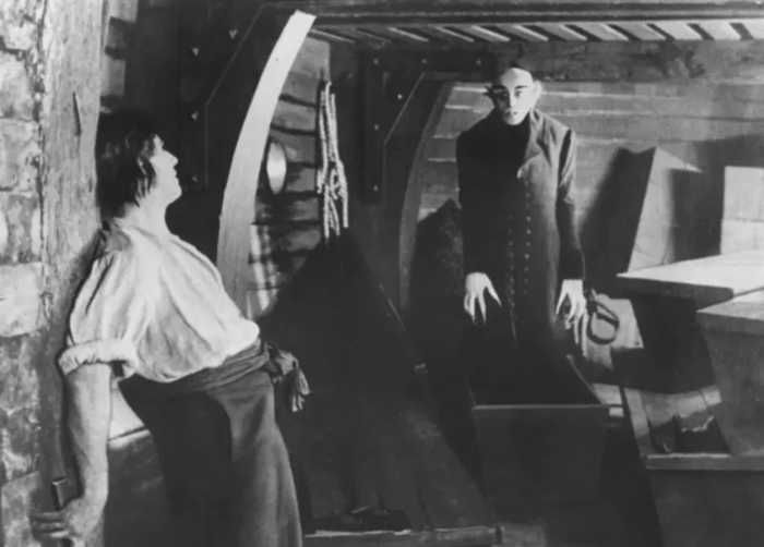 Nosferatu (1922). Imagem do filme por Leila Krüger. Nosferatu (1922)